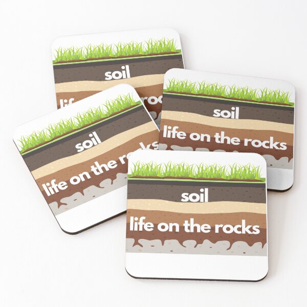 Item preview, Soil, Life on the Rocks design designed and sold by maxfreeze79.