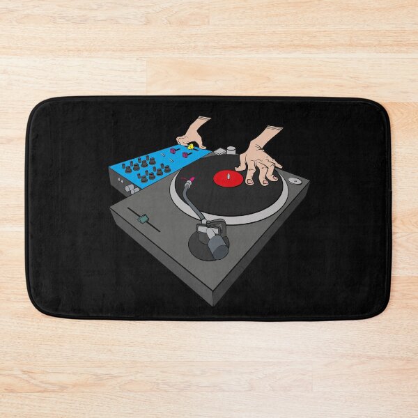 Item preview, DJ mixer scratch turntable designed and sold by getgr4phicz.