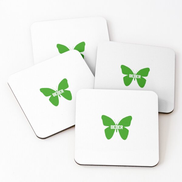 Item preview, Beber Camp Letters Inside Green Monarch Butterfly designed and sold by byemma.