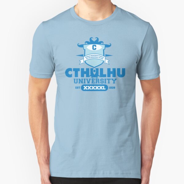 Cthulhu University Slim Fit T-Shirt