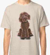 Chocolate Labradoodle Classic T-Shirt