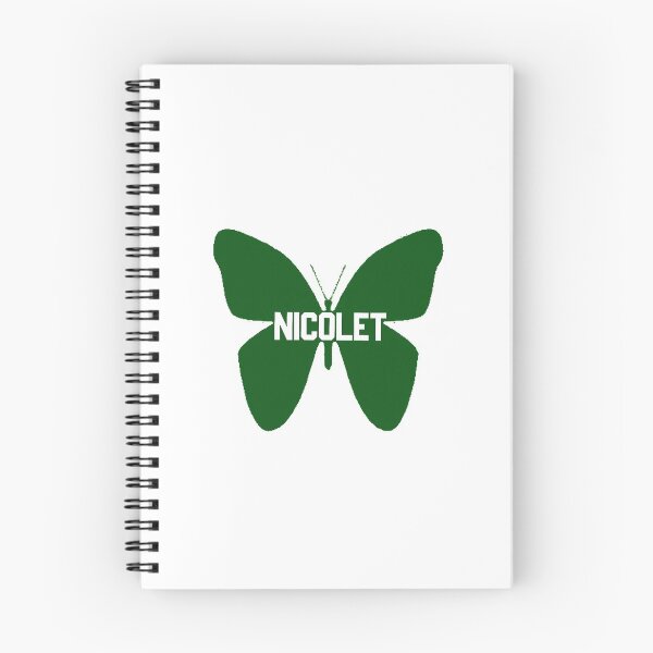Item preview, Nicolet Camp Letters Inside Green Monarch Butterfly designed and sold by byemma.
