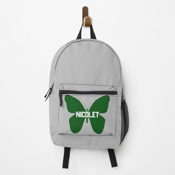 Item preview, Nicolet Camp Letters Inside Green Monarch Butterfly designed and sold by byemma.