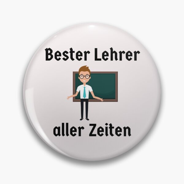 Item preview, Bester Lehrer aller Zeiten - Best Teacher of all time - German Male designed and sold by Time4German.