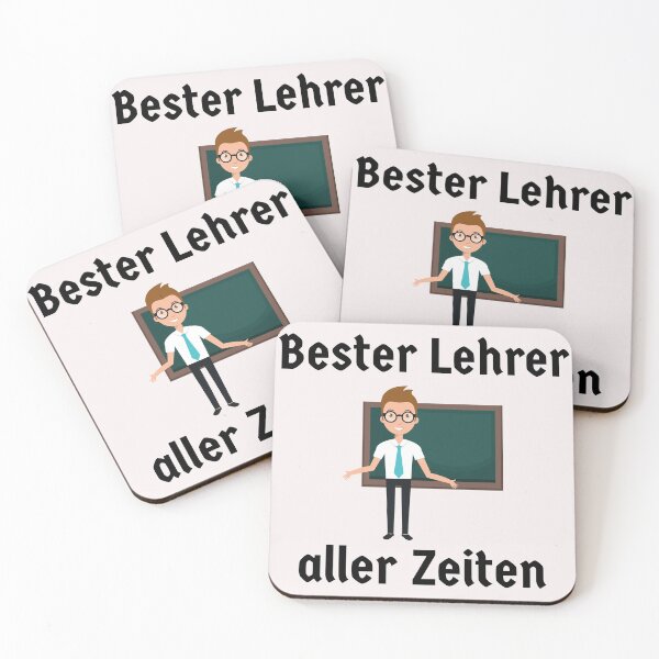 Item preview, Bester Lehrer aller Zeiten - Best Teacher of all time - German Male designed and sold by Time4German.