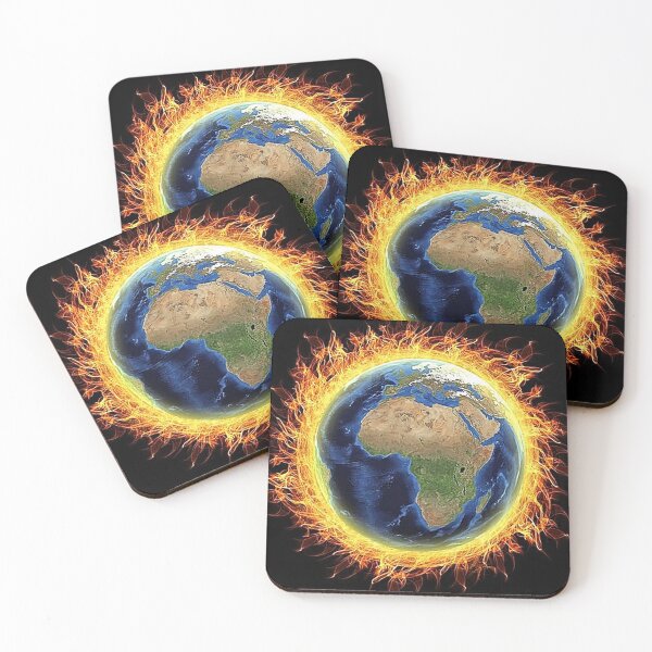 Item preview, Earth on Fire designed and sold by WOWchitect.