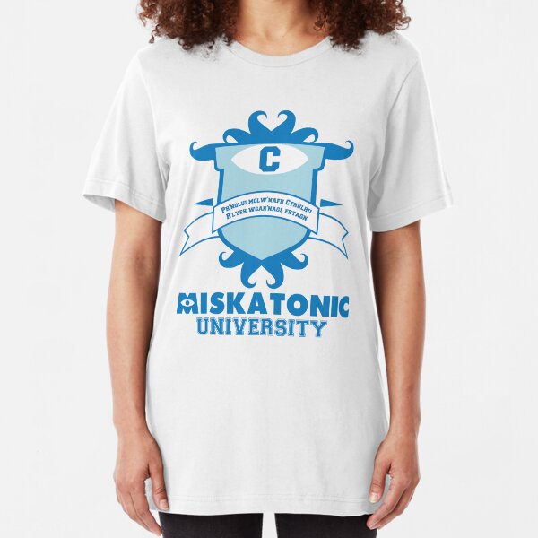 Miskatonic University Slim Fit T-Shirt