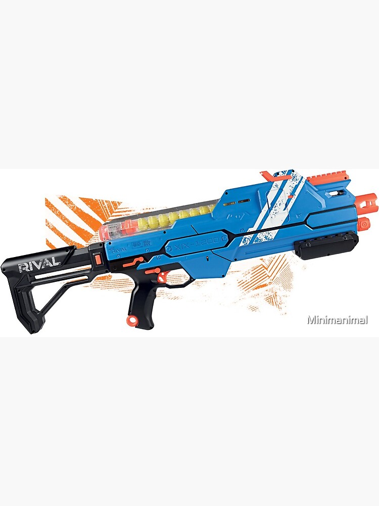 Nerf Rival rounds blaster hypnos XIX- 1200 Greeting Card for Sale by  Minimanimal