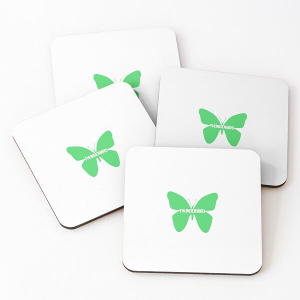 Item preview, Thunderbird Camp Letters Inside Green Monarch Butterfly designed and sold by byemma.
