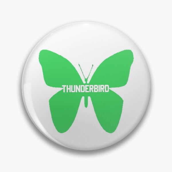 Item preview, Thunderbird Camp Letters Inside Green Monarch Butterfly designed and sold by byemma.
