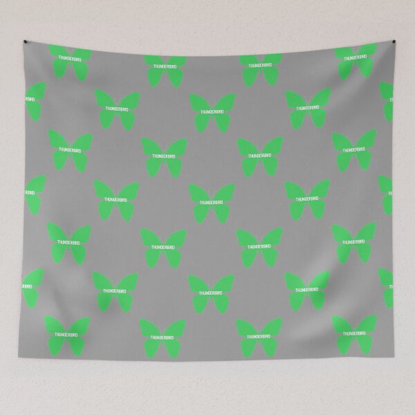 Item preview, Thunderbird Camp Letters Inside Green Monarch Butterfly designed and sold by byemma.