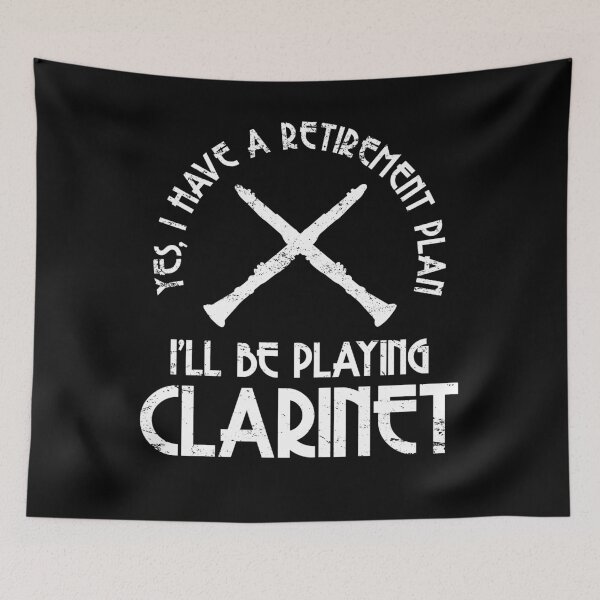 Item preview, Clarinet Musician Retirement designed and sold by 4tomic.