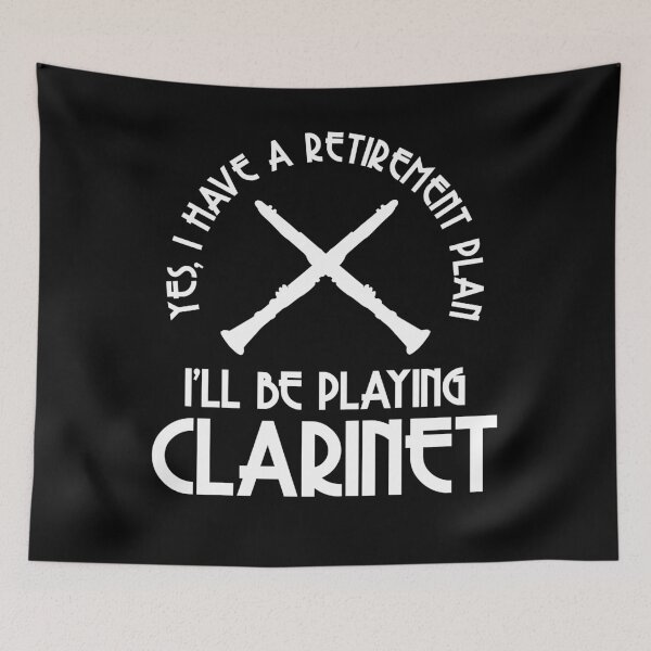 Item preview, Clarinet Musician Retirement designed and sold by 4tomic.