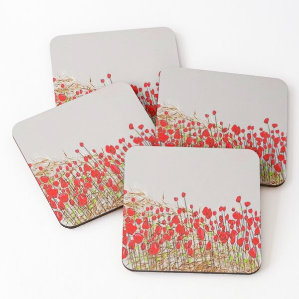 Item preview, Gradient Red flowers designed and sold by Aquila Light Pictures.