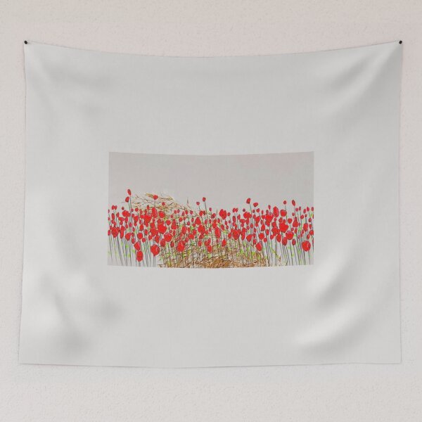Item preview, Gradient Red flowers designed and sold by Aquila Light Pictures.