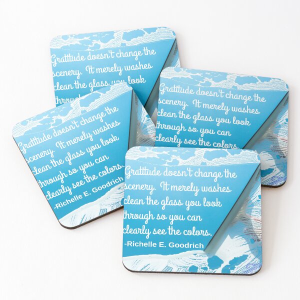 Item preview, Gratitude doesn't change the scenery designed and sold by Caregiverology.