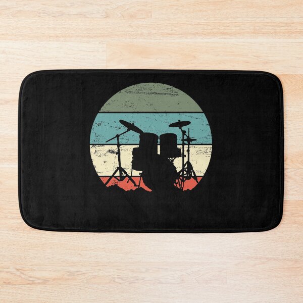 Item preview, Drumming Drummer Drumset Retro designed and sold by 4tomic.