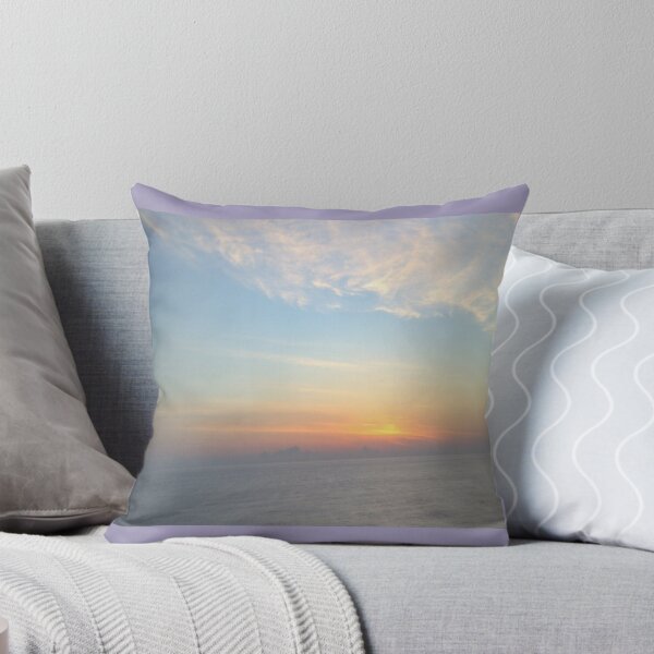 Item preview, Colorful sunset over the ocean  designed and sold by MatchTheDrapes.