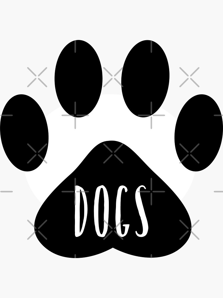 Dogs Paw Print Seal by chanzds