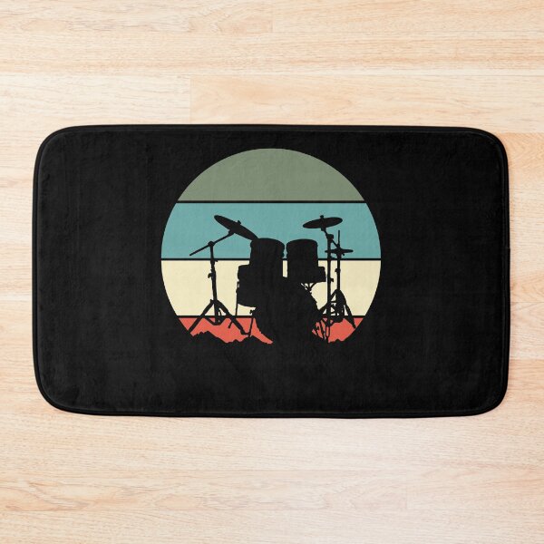 Item preview, Drumming Drummer Drumset Retro designed and sold by 4tomic.