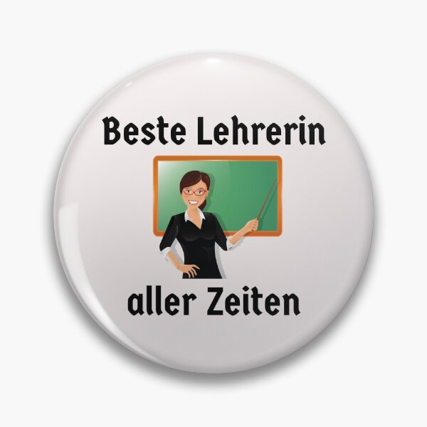 Item preview, Beste Lehrerin aller Zeiten - Best Teacher of all time - German Female designed and sold by Time4German.