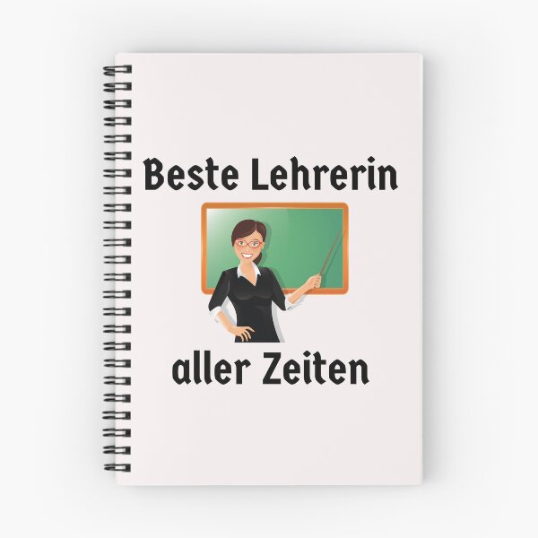 Item preview, Beste Lehrerin aller Zeiten - Best Teacher of all time - German Female designed and sold by Time4German.