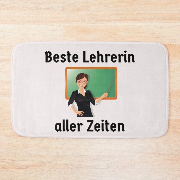 Item preview, Beste Lehrerin aller Zeiten - Best Teacher of all time - German Female designed and sold by Time4German.