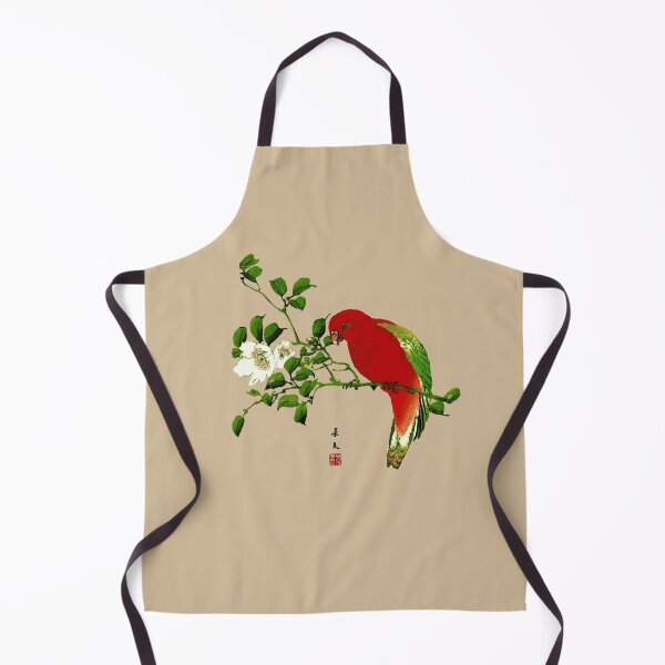 Item preview, Vintage Japanese Painting of a Parrot designed and sold by Marymarice.