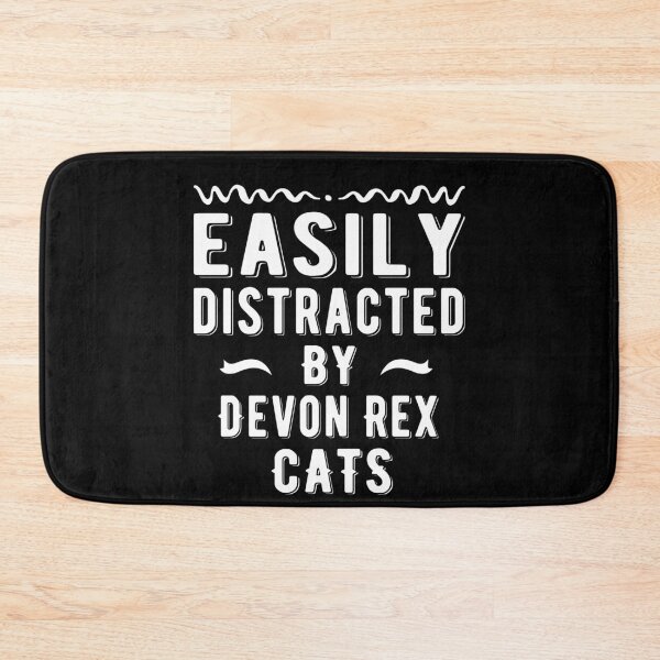 Item preview, Easily Distracted By Devon Rex Cats  designed and sold by meedTee.