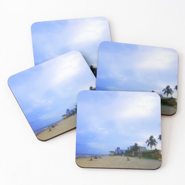Item preview, Beach photography - Miami beach landscape vacation  designed and sold by gloriasd14.