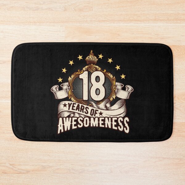 Item preview, 18 years of awesomeness! designed and sold by Cutebutfunny.