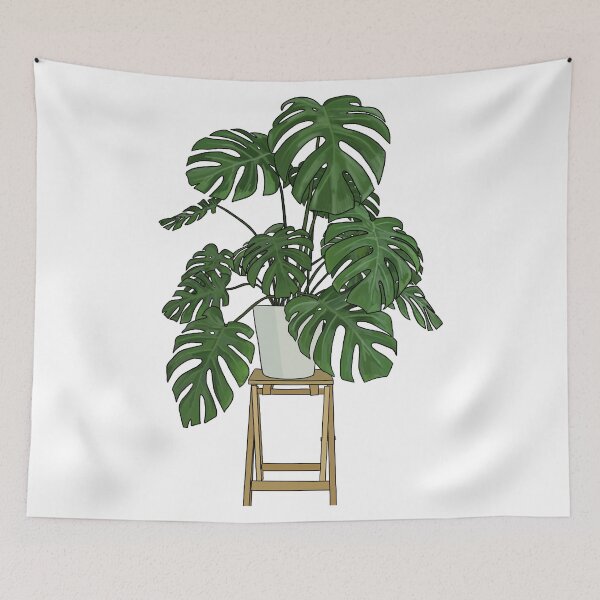 Item preview, Monstera Sketch designed and sold by Lindsey Fletcher.