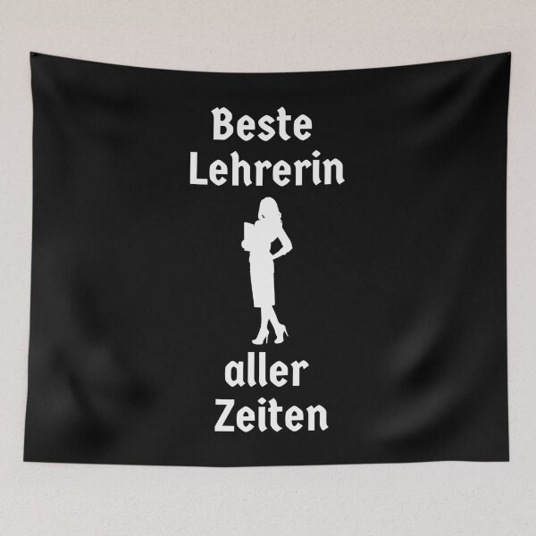 Item preview, German Female - Beste Lehrerin aller Zeiten - Best Teacher of all time designed and sold by Time4German.