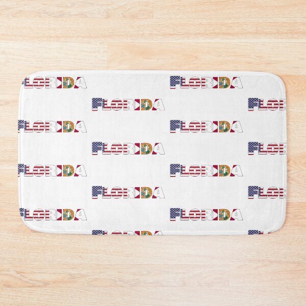 Item preview, Florida State Flag/ American Flag designed and sold by ElevenGraphics.
