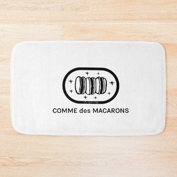 Item preview, Comme des Macarons (v2) x Designer Foodie Puns designed and sold by GoldenStef.
