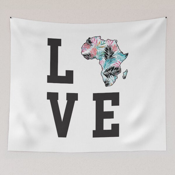 Item preview, Love Africa designed and sold by TopBaseline.