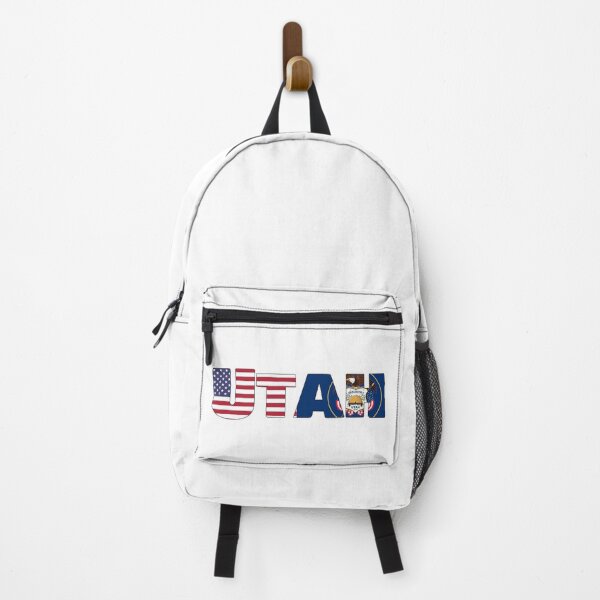 Item preview, Utah State Flag/ American Flag designed and sold by ElevenGraphics.
