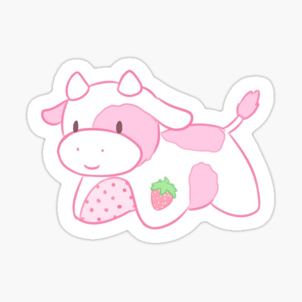 Strawberry Cow Gifts Merchandise Redbubble - strawberry cow tail roblox