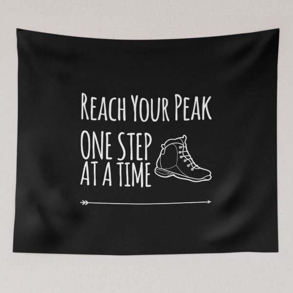 Item preview, Reach Your Peak One Step at a Time designed and sold by trailheadco.
