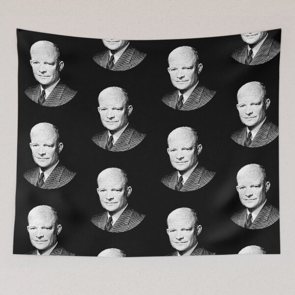 Item preview, President Dwight Eisenhower Graphic designed and sold by warishellstore.