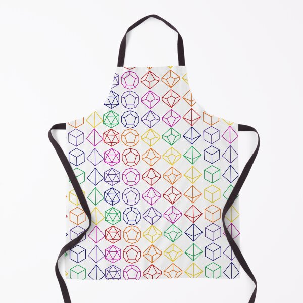 Item preview, Rainbow DnD Dice Set v2 designed and sold by vakariandesigns.