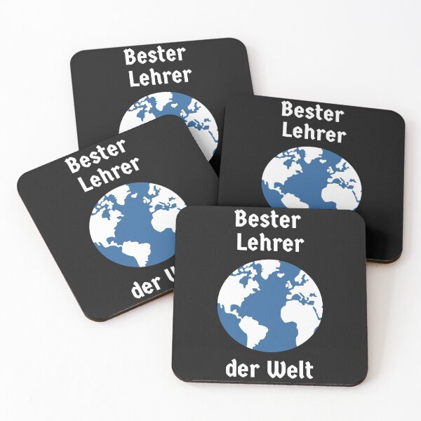 Item preview, German Male Bester Lehrer der Welt - Best Teacher in the World designed and sold by Time4German.