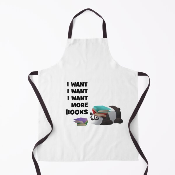 Item preview, I Want More Books Panda National Reader Day designed and sold by chanzds.