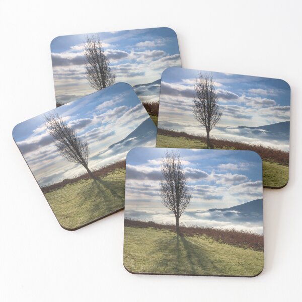 Item preview, Winter tree above the Usk Valley designed and sold by bitm2007.