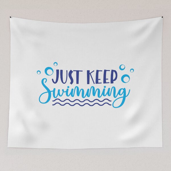 Item preview, Swimmer Quote : Just keep swImming designed and sold by remonss.