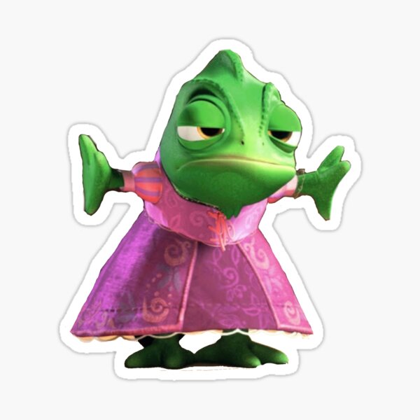 Pascal Tangled  Sticker