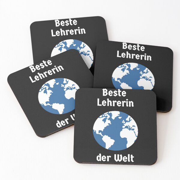 Item preview, German Female Beste Lehrerin der Welt - Best Teacher in the World designed and sold by Time4German.