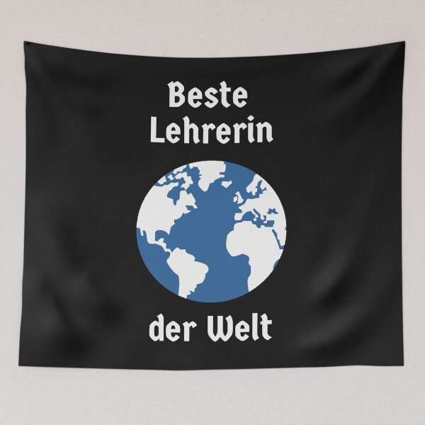 Item preview, German Female Beste Lehrerin der Welt - Best Teacher in the World designed and sold by Time4German.