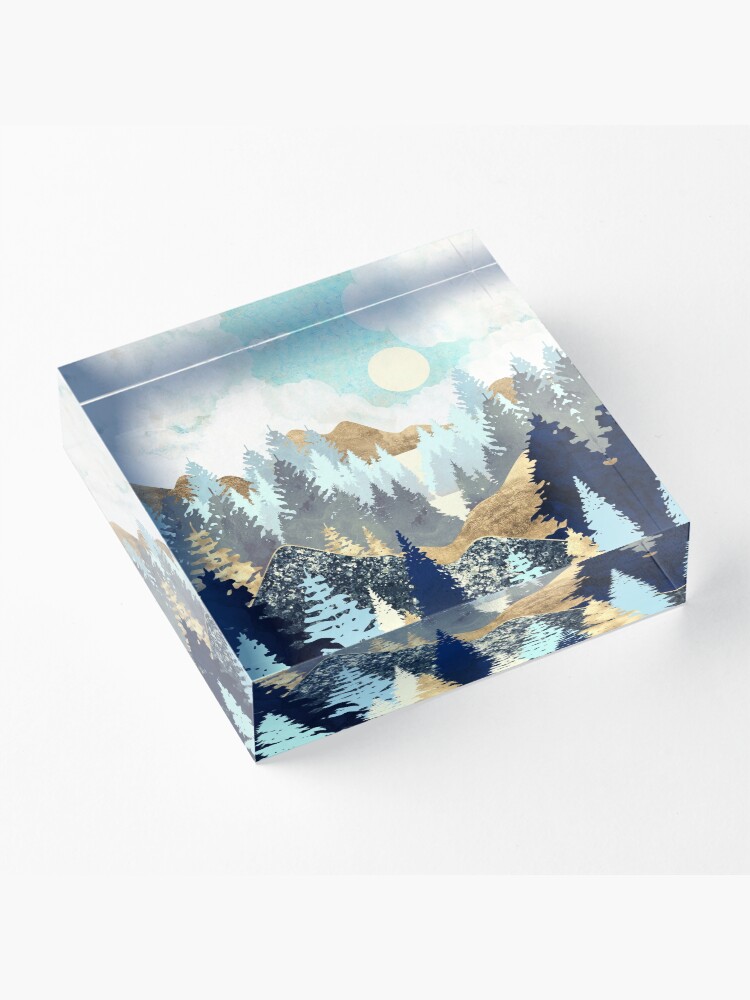 Alternate view of Forest Vista Acrylic Block