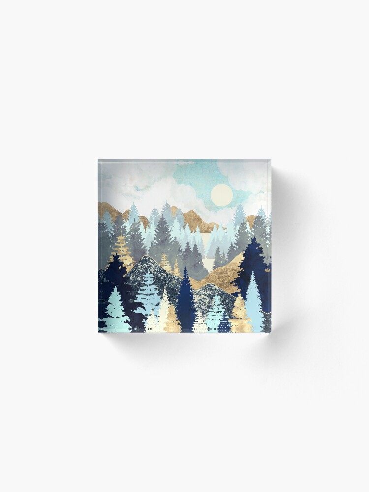 Alternate view of Forest Vista Acrylic Block